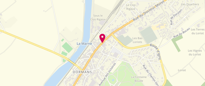 Plan de L'Epi d'Or, 24 place de Luxembourg, 51700 Dormans