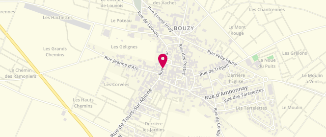 Plan de Au Duc Champenois, 10 Rue Pasteur, 51150 Bouzy