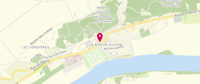 Plan de Quai des Pains - la Roche-Guyon, 1 Rue du Général Leclerc, 95780 La Roche-Guyon