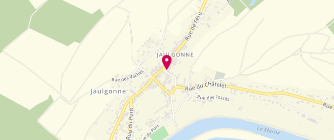 Plan de Boulangerie-Pâtisserie | Olivier RIMLINGER, Pl. De la Mairie, 02850 Jaulgonne