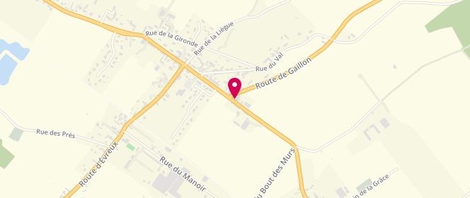 Plan de Les Délices de la Vallée, 79 Rue Yves Montand, 27490 Autheuil-Authouillet