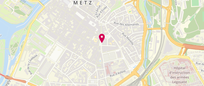 Plan de Banette, 44 Place Saint Louis, 57000 Metz