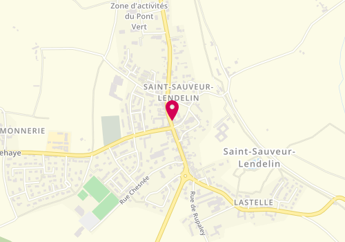 Plan de Le Fournil Saint Sauverais, 2 Rue Général Bradley, 50490 Saint-Sauveur-Villages