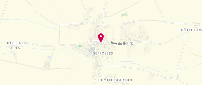 Plan de CORNU Christophe, Le Bourg, 50560 Geffosses