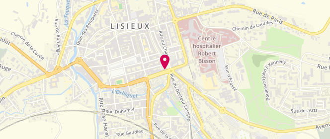 Plan de Maison Berthelot, 6 Boulevard Sainte-Anne, 14100 Lisieux