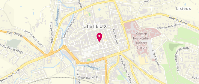 Plan de Croissantissimo, 61 Rue Petite Couture, 14100 Lisieux
