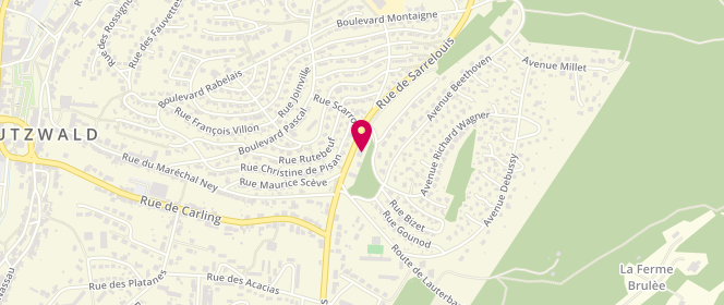 Plan de Banette, 16 Rue de Sarrelouis, 57150 Creutzwald