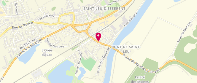 Plan de Boulangerie du Pont, 13 Rue de l'Hôtel Dieu, 60340 Saint-Leu-d'Esserent
