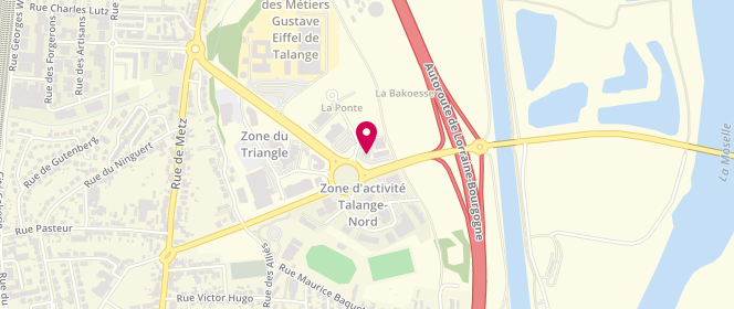 Plan de Boulangerie Ange, 55 D55 Zone Artisanale de la Ponte, 57525 Talange