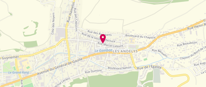 Plan de Maison Bellec, 54 Rue Marcel Lefèvre, 27700 Les Andelys