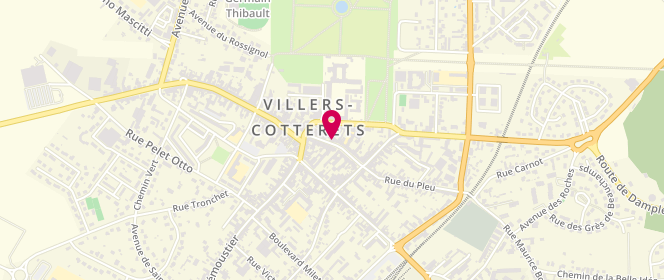 Plan de Boulangerie St-Rémy, 19 Rue du Général Mangin, 02600 Villers-Cotterêts