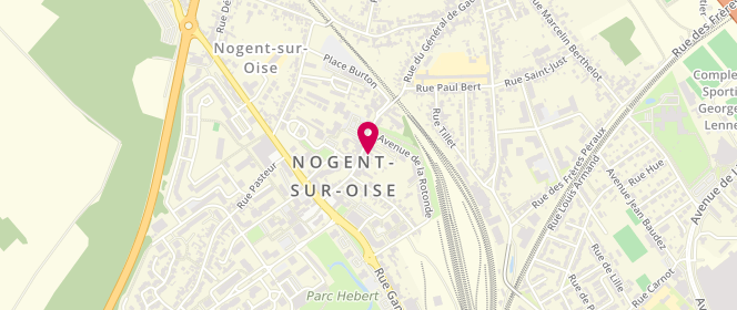 Plan de Le Temps d'Un délice, 85 Rue du Général de Gaulle, 60180 Nogent-sur-Oise