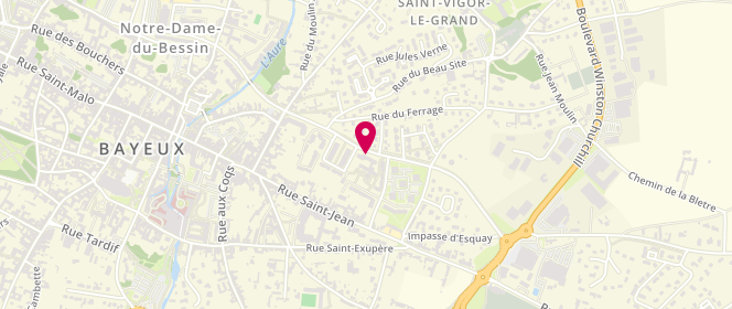 Plan de Le Petit Moulin, 64 avenue Georges Clemenceau, 14400 Bayeux