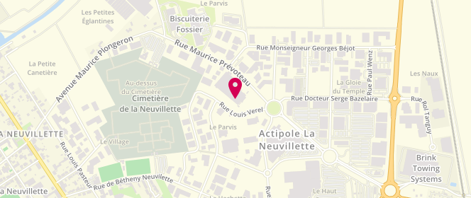 Plan de Boulangerie de l'Europe, 1 Rue Louis Verel, 51100 Reims