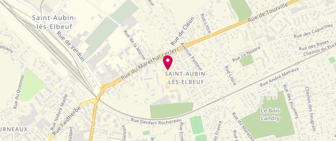 Plan de Amidric, 23 Rue Charles Legoupil, 76410 Saint-Aubin-lès-Elbeuf