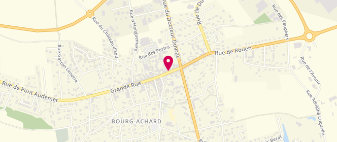 Plan de Boulangerie _ Lilian et Valérie Gorju, 82 Grande Rue, 27310 Bourg-Achard