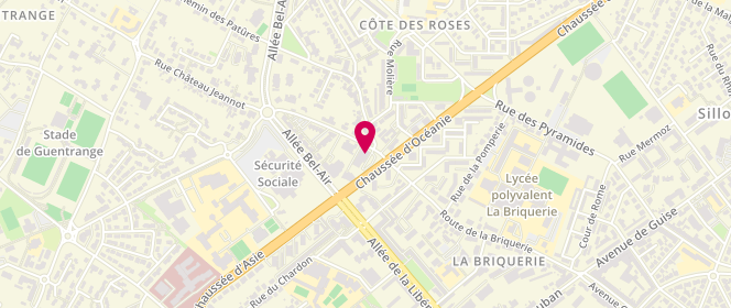 Plan de Boulangerie au Four Lorrain, 1 Rue Château Jeannot, 57100 Thionville