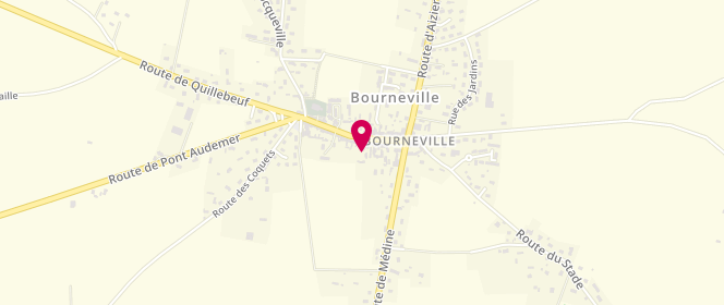 Plan de Boulangerie Genet, 19 Grande Rue, 27500 Bourneville