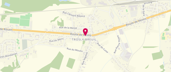 Plan de Atout'heure, 47 Route de Reims, 60350 Trosly-Breuil