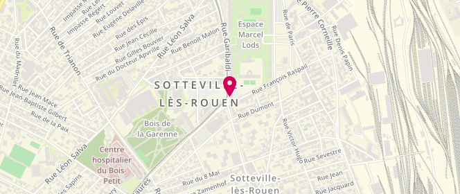 Plan de La Chartreuse de Parme, 461 Rue Garibaldi, 76300 Sotteville-lès-Rouen