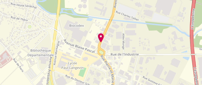 Plan de Boulangerie Feuillette, 26 avenue Blaise Pascal, 60000 Beauvais