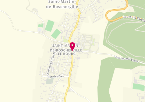 Plan de Le Fournil de Saint Martin, 5 Route de Quevillon, 76840 Saint-Martin-de-Boscherville