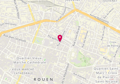 Plan de La Strada, 65 Rue Beauvoisine, 76000 Rouen