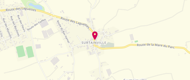 Plan de RENARD Jean-Pierre, Le Bourg, 50270 Surtainville