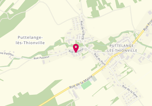 Plan de Boulangerie Linster, 15 Rue Pasteur, 57570 Puttelange-lès-Thionville
