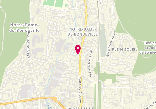 Plan de Le Fournil de Cailly, 27 Route de Dieppe, 76960 Notre-Dame-de-Bondeville
