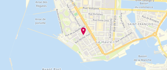 Plan de La Tradition d'Or, 69 Place Beauvallet, 76600 Le Havre