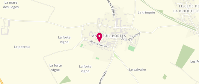 Plan de BOCQUET Thierry, 80 Place Aristide Boulanger, 60162 Antheuil-Portes