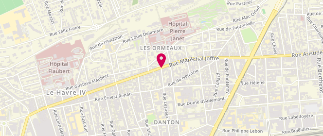 Plan de Banette, 74 Rue du Maréchal Joffre, 76600 Le Havre