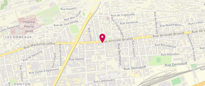 Plan de Le Fournil du Rond Point, 226 Rue Aristide Briand, 76600 Le Havre