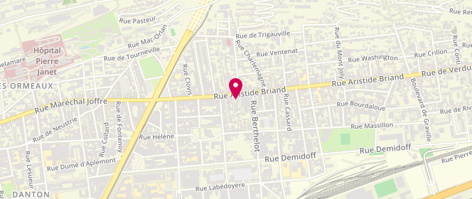Plan de Ma Boulangerie, 248 Rue Aristide Briand, 76600 Le Havre