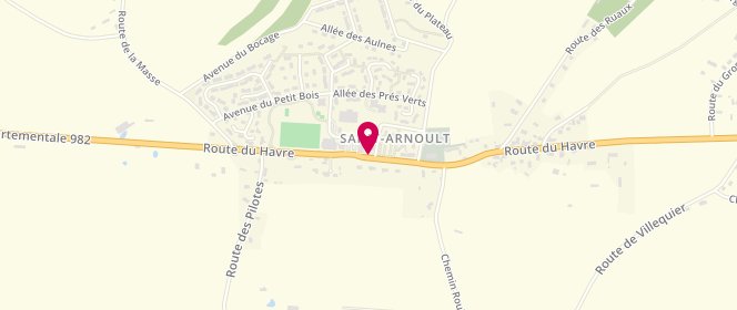 Plan de Au Fournil de Saint Arnoult, 350 Route du Havre, 76490 Saint-Arnoult