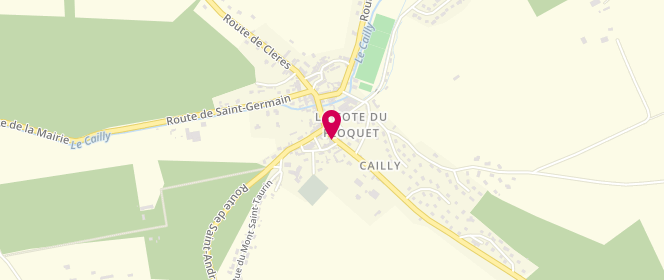 Plan de Boulangerie Patisserie, 4 Route de Buchy, 76690 Cailly