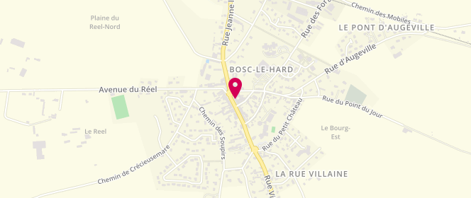 Plan de Aux Delices du Bolhard, 37 place du Marché, 76850 Bosc-le-Hard
