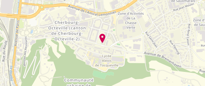 Plan de Petit Jean, 1 place Jean Moulin, 50100 Cherbourg-en-Cotentin