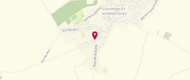 Plan de Maison QUENNELLE, 1 Rue de Fourdrain, 02270 Couvron-et-Aumencourt