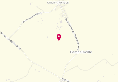 Plan de David Letacq, 5 Route de Gaillefontaine, 76440 Compainville