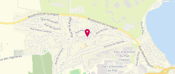 Plan de Maison Toulorge, 32 Rue Roger Glinel, 50460 Cherbourg-en-Cotentin