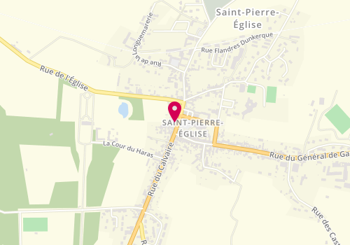 Plan de Petit Jean, 28 place de l'Abbé de Saint-Pierre, 50330 Saint-Pierre-Église