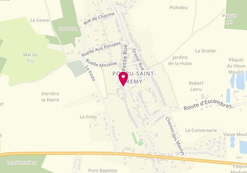 Plan de Boulangerie Grognet, 49 Pt Rue Petite Rue, 08140 Pouru-Saint-Remy