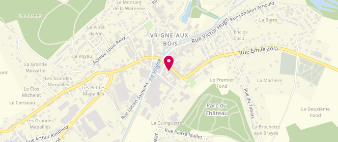 Plan de Boulangerie Karine, 24 Rue de la République, 08330 Vrigne-aux-Bois