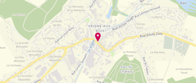 Plan de La Mie Dorée, 13 Rue de la République, 08330 Vrigne-aux-Bois