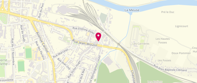 Plan de Boulangerie Patisserie Flecheux, 6 Place Mohon, 08000 Charleville-Mézières