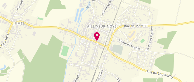 Plan de Van de Moortele, 33 Rue Saint-Martin, 80250 Ailly-sur-Noye