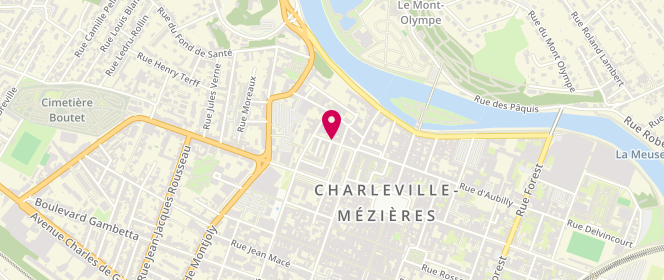 Plan de Boulangerie REPELE Alain, 36 Rue Baron-Quinart, 08000 Charleville-Mézières