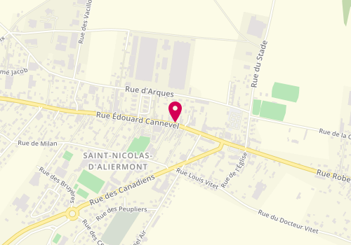 Plan de Lextase, 216 Rue Edouard Cannevel, 76510 Saint-Nicolas-d'Aliermont